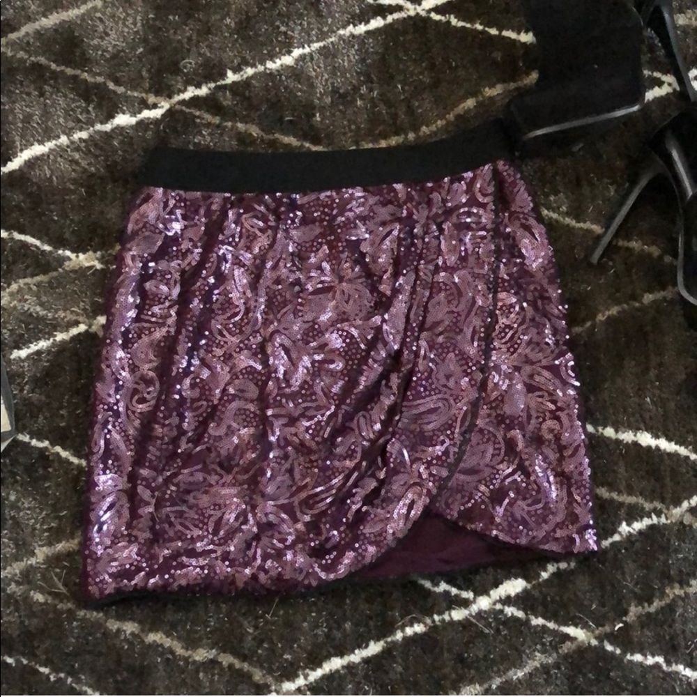 BCBG Sequins Skirt